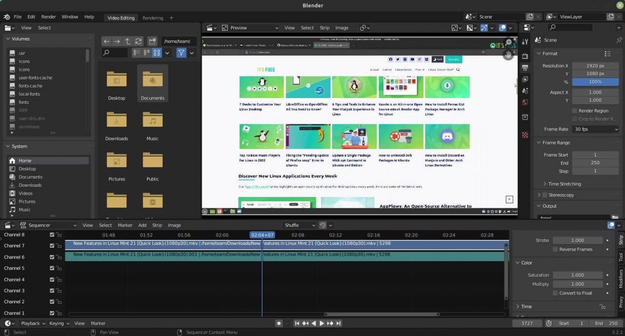 máy xay sinh tố làm trình chỉnh sửa video