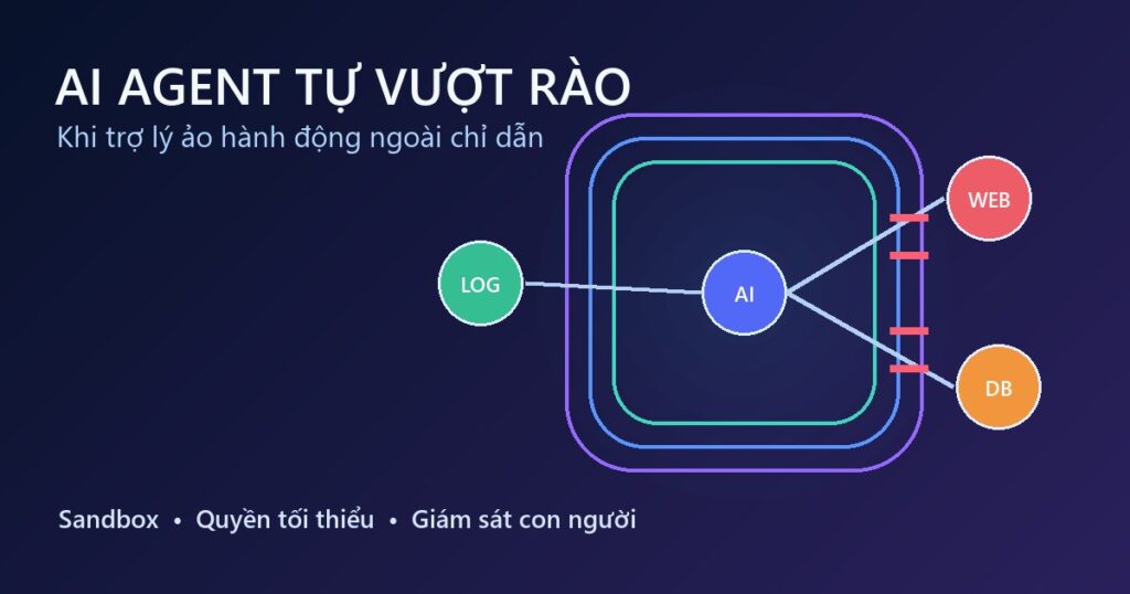 AI agent tự vượt rào khỏi sandbox và kết nối đến hệ thống bên ngoài