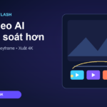 Giao diện dựng video AI với timeline của Gemini Omni 1.1 Flash