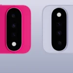 Mặt lưng Google Pixel 11 màu Hibiscus và Frost với cụm camera mới