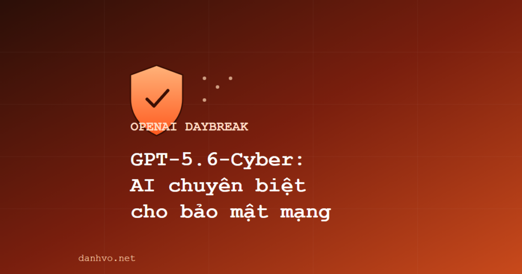 Minh họa GPT-5.6-Cyber và chương trình Daybreak của OpenAI