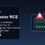 Minh họa CVE-2026-8037 trên Progress LoadMaster với biểu tượng cảnh báo và vá lỗi