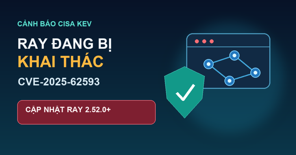 Cảnh báo CVE-2025-62593 trên Ray đã bị khai thác