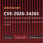 CVE-2026-34265 SAP NetWeaver cảnh báo vá ngay