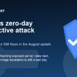 Minh họa cảnh báo Microsoft vá zero-day Windows đang bị khai thác