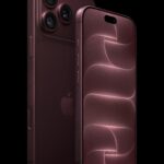 Mặt trước iPhone 18 Pro và mặt sau iPhone 18 Pro Max màu đỏ Burgundy