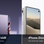 So sánh Samsung Galaxy Z Fold8 và Apple iPhone Duo